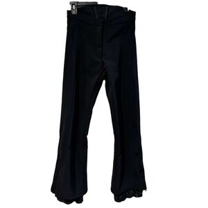 Obermeyer Bond Softshell Ski Pants Womens 4 Black Slim Fit Snow Pants